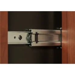 Bush Business Furniture Westfield Bow Front Right Handed U Shaped Desk with Lateral File Cabinet, Hansen Cherry (SRC019HCRSU)