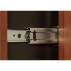 Bush Business Furniture Westfield Desk w/ 2 Drawer Mobile Pedestal, Hansen Cherry (SRC028HCSU)