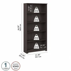 Bush Furniture Cabot 66