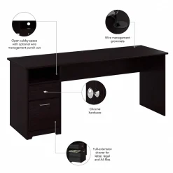 Bush Furniture Cabot 72