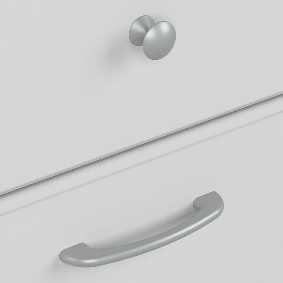 Bush Furniture Cabot 60"W L Shaped Computer Desk with Hutch and Storage, White (CAB001WHN)