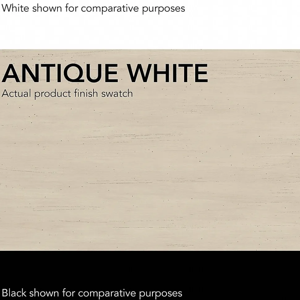 Bush Furniture Fairview 60"W L Shaped Desk with Hutch, File Cabinet, Bookcase and Storage, Antique White/Tea Maple (FV013AW)