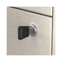 Bush Furniture Homestead 2-Drawer Lateral File Cabinet, Letter/Legal Size, Lockable, Linen White Oak (HOF129LW-Z)