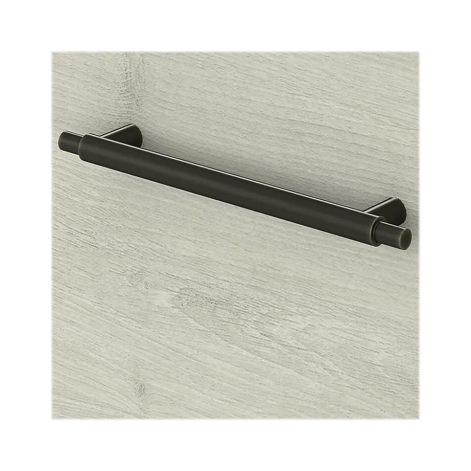 Bush Furniture Key West 2-Drawer Lateral File Cabinet, Letter/Legal, Linen White Oak, 30" (KWF130LW-03)