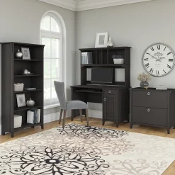 Bush Furniture Salinas Lateral File Cabinet, Vintage Black (SAF132VB-03)