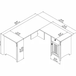 Bush Furniture Salinas 60