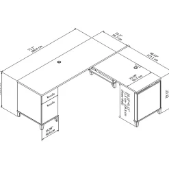 Bush Furniture Somerset 72