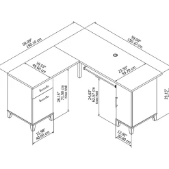 Bush Furniture Somerset 60