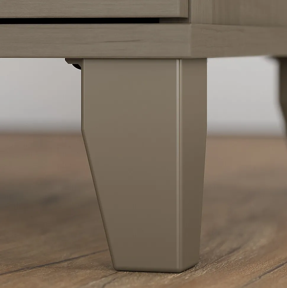 Bush Furniture Somerset 60"W Office Desk with Drawers, Ash Gray (WC81628K)