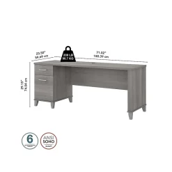 Bush Furniture Somerset 72