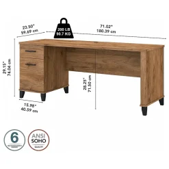 Bush Furniture Somerset 72