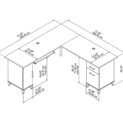 Bush Furniture Somerset 72