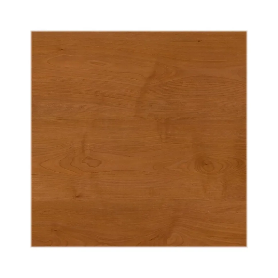 Bush Furniture Universal 72"H 5-Shelf Bookcase with Adjustable Shelves, Natural Cherry Laminated Wood (WL12467)