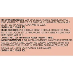Butterfinger, CRUNCH, and Baby Ruth Assorted Minis Candy Bars, 32.4oz (FEU71526)