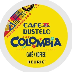 Cafe Bustelo 100% Colombian Coffee Keurig® K-Cup® Pods, Medium Roast, 24/Box (6107)