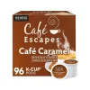 Cafe Escapes Cafe Caramel Coffee, Keurig K-Cup Pod, 96/Carton (GMT6813CT)