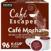 Cafe Escapes Mocha Coffee Keurig® K-Cup® Pods, 96/Carton (68037)