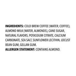 Califia Farms Cold Brew Coffee Xx Espresso With Almond Milk, 10.5 oz, 8/Pack (902-00447)