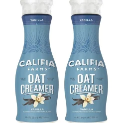 Califia Farms Vanilla Oat Creamer, 25.4 Oz, 2PK