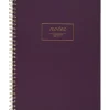 Cambridge Fashion Twinwire Business Notebook, 80 Sheets, 9-1/2" x 7-1/4", Purple (49556)