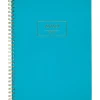 Cambridge 1-Subject Professional Notebooks, 7.25" x 9.5", Wide Ruled, 80 Sheets, Blue (49587)