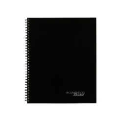 Cambridge 1-Subject Professional Notebooks, 8.5" x 11", Wide Ruled, 80 Sheets, Black (06066)