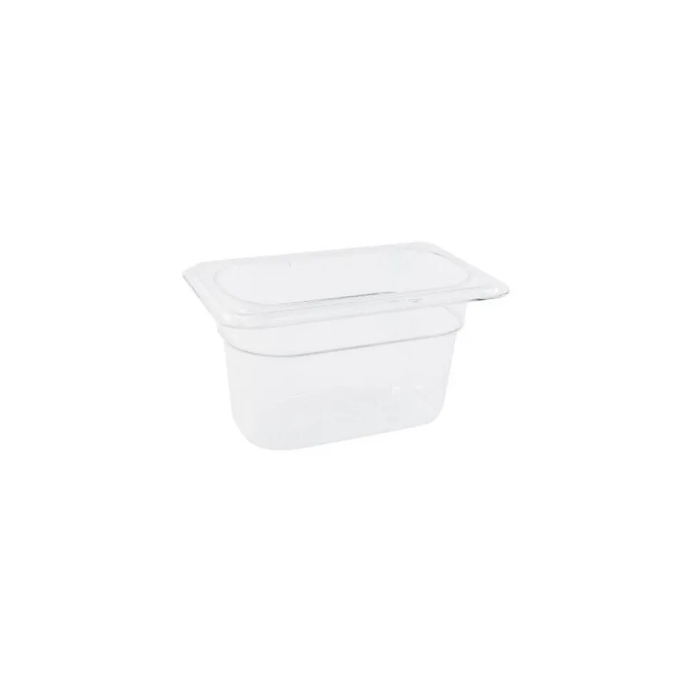 Cambro 1/9 Camwear Food Pan Containter, Clear (78494)