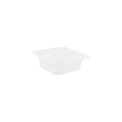 Cambro 1/6 Camwear Food Pan Containter, Clear, Pack of 12 (78462)
