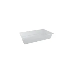 Cambro 4" Deep Full Size Clear Food Pan, 20 7/8" L x 12 3/4" W (79214)
