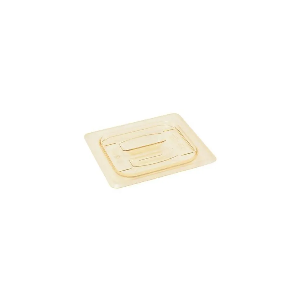 Cambro 1/6 H-Pan Cover Lid, Amber (78960)