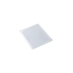 Cambro 1/2 Size Camwear® Seal Cover, 12 3/4" L x 10 7/16" W, Translucent (20PPCWSC438)