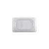 Cambro 1/9 Size Camwear® Seal Cover, 4-1/4" L x 6-15/16" W, Clear (90PPCWSC438)