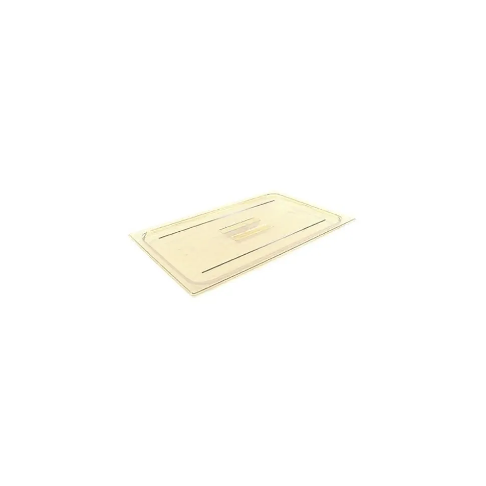 Cambro Full Size H-Pan™ Cover, 20 7/8" L x 12 3/4" W, Amber (10HPCH150)