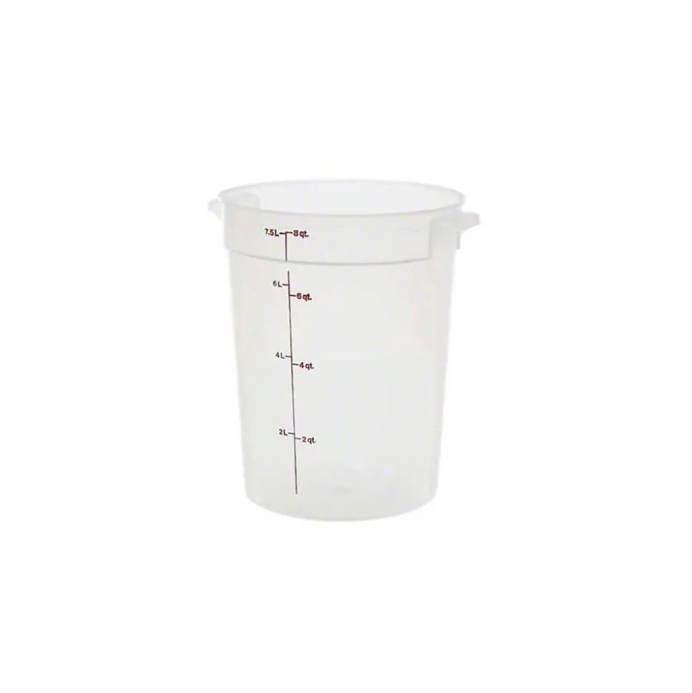 Cambro RFS8PP190, 8 qt Polypropylene Round Food Storage Container