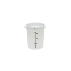 Cambro White Food Storage Container, 4 qt. (75128)