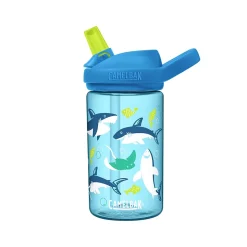 CamelBak Eddy + Kids Water Bottle, Sharks And Rays, 14 Oz. (2472402041)
