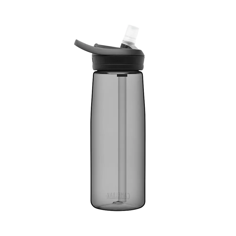 CamelBak Eddy+ Plastic Water Bottle, 25 oz., Charcoal (2465001075)
