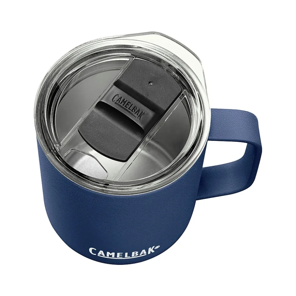 CamelBak Horizon Stainless Steel Vacuum Insulated Travel Mug, 12 oz., Navy (2393402035)
