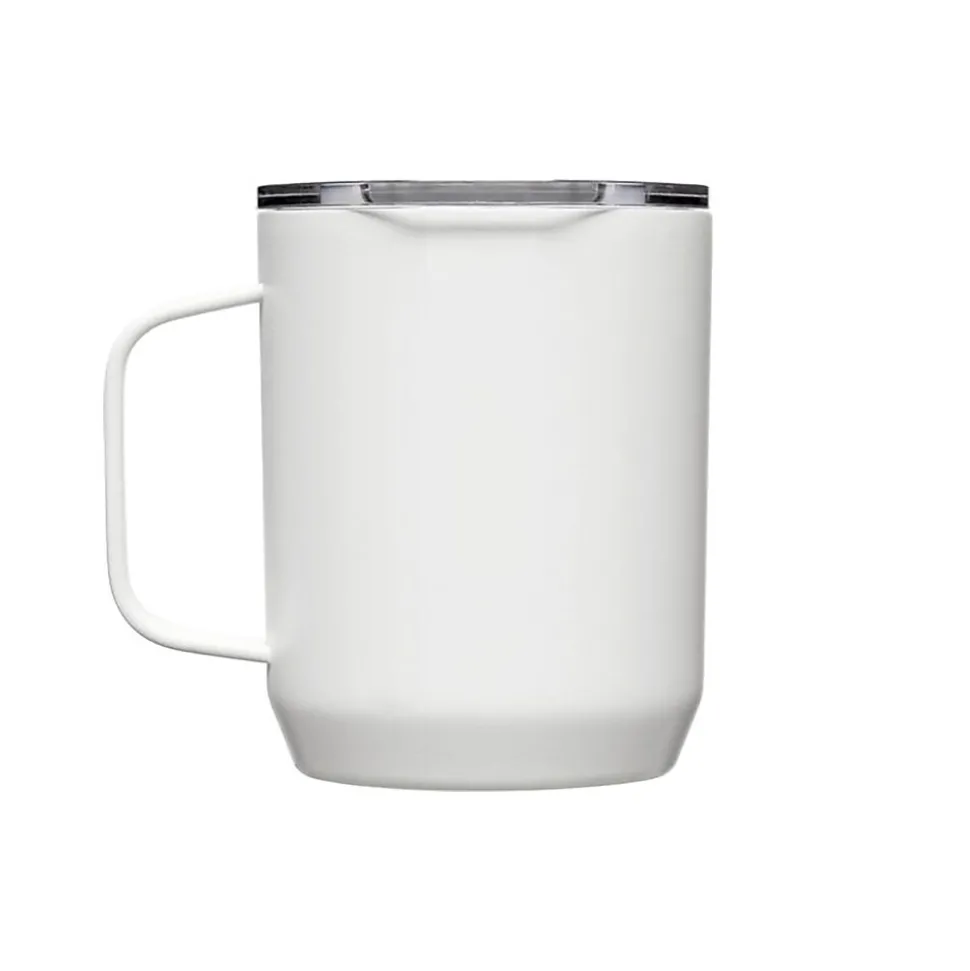 CamelBak Horizon Stainless Steel Vacuum Insulated Travel Mug, 12 oz., White (2393101035)