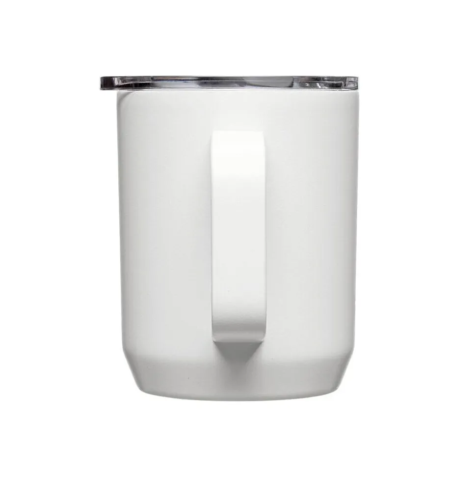 CamelBak Horizon Stainless Steel Vacuum Insulated Travel Mug, 12 oz., White (2393101035)