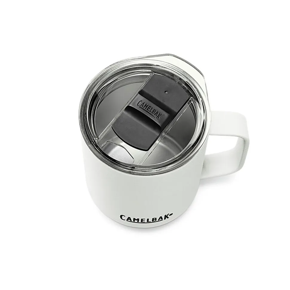 CamelBak Horizon Stainless Steel Vacuum Insulated Travel Mug, 12 oz., White (2393101035)
