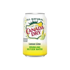 Canada Dry Lemon-Lime Seltzer, 12 Oz., 24/Carton (00078000165166)