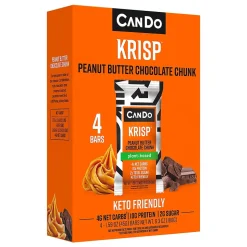 CanDo Peanut Butter Chocolate Chunk Granola Bar, 4 Bars/Box 4/Box (367-00002)