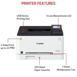 Canon imageCLASS LBP632Cdw Wireless Color Laser Printer, Single-Function, Print (LBP632CDW)