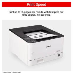 Canon imageCLASS LBP172dw Wireless Black & White Laser Printer, Single-Function, Print (6353C004)