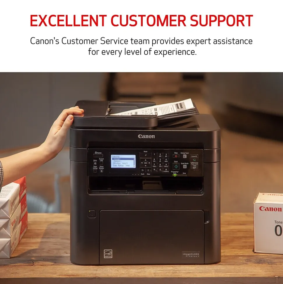 Canon ImageCLASS MF264dw II Wireless Black & White All-in-One Laser Printer (5938C020)