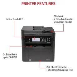 Canon imageCLASS MF269dw VP II Wireless Black & White Laser Printer, All-in-One, Print, Scan, Copy, Fax (MF269DWII VP)