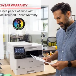 Canon ImageCLASS MF465dw Wireless Black & White Laser Printer, All-In-One, Print, Scan, Copy, Fax (5951C005)