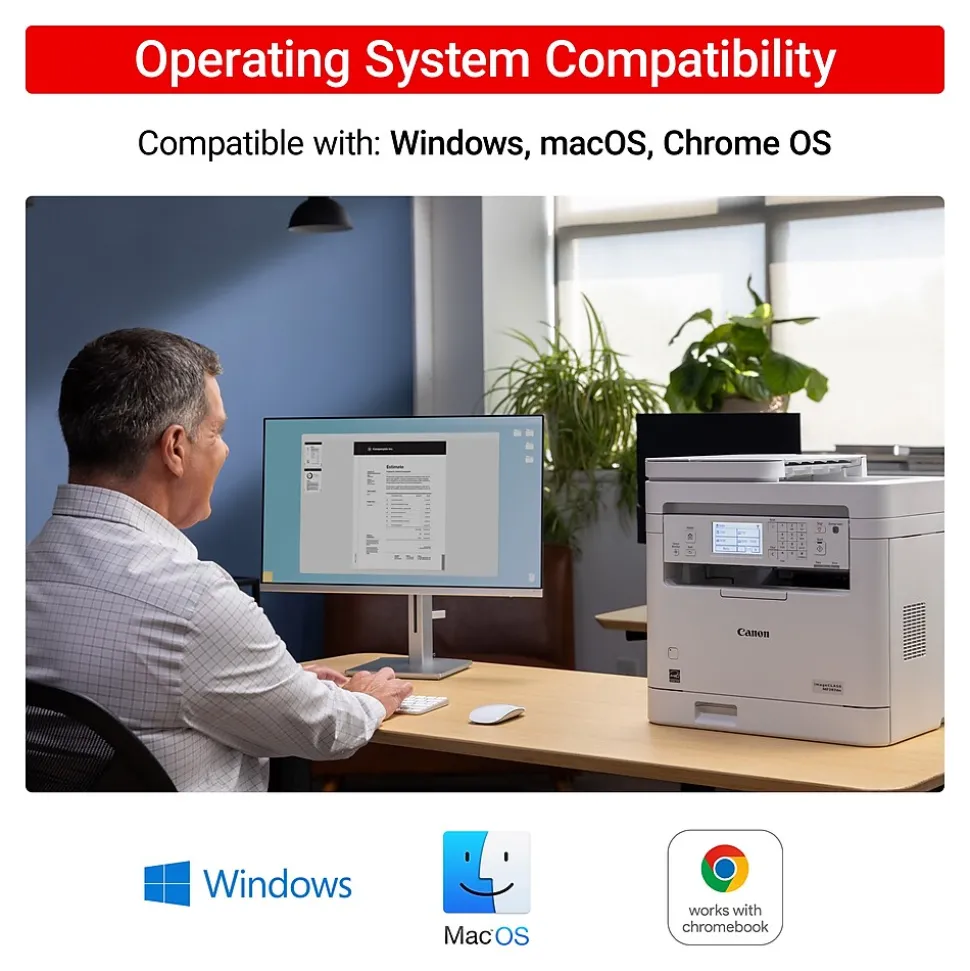 Canon imageCLASS MF287dw Wireless Color Laser Printer, All-In-One, Print, Scan, Copy, Fax (6354C011)