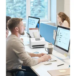 Canon imageFORMULA R50 USB Document Scanner, White (4823C001)